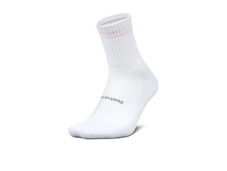 Feetures High Performance Max Cushion Quarter Tall Athletic Shoes Petal Stripe : SM (US Womens Shoe 4-6.5) Medium, Nylon/Polyester/Spandex