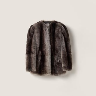 Miu Miu Shearling fur jacket