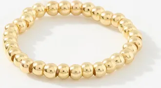 Simons Womens Metallic bead toe ring