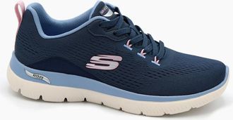 Skechers Womens 150754 ARCHFIT SUMMITS DAILY FLOW WOMENS TRAINERS - Navy - Size: 7