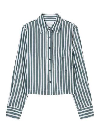 Closed Cropped Shirt