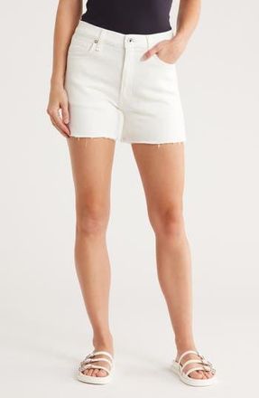 Rag & Bone Retro Cutoff Denim Shorts in White at Nordstrom Rack, Size 34