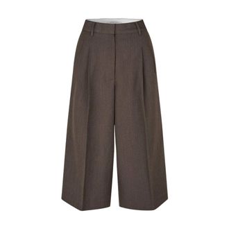 Second Female Riese Shorts - Dames - Korte broeken - Bruin - Maat: XS Leer