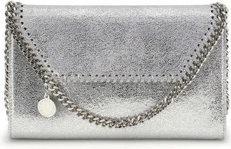 Stella McCartney Falabella Schoudertas - Dames - Clutches - Grijs - ONE Size - Polyester - Tassen