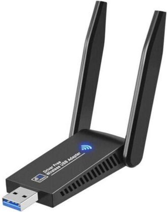 Elle Adaptador Wifi Usb 3.0 De Doble Banda Potente, 2.4g/5.8ghz, Adaptador Wifi Para Pc/port&aacute;til/tableta, Compatible Con Windows 11/10/8/7/vista/xp, Mac Os