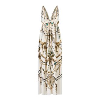 Camilla Dames, Jurken, Veelkleurig, Maat: M/L