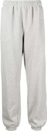 Stance logo-patch cotton track pants - men - Cotton - L - Grey