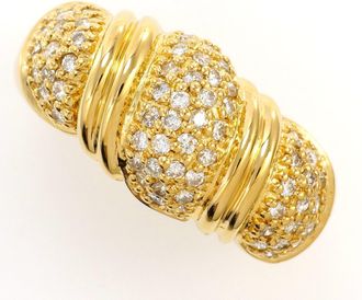 C&A Yellow Gold Yellow Gold (18K) Band Ring (Pre-Owned)