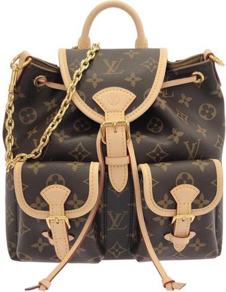 Louis Vuitton Monogram Marron Monogram Monogram Backpack (Pre-Owned)