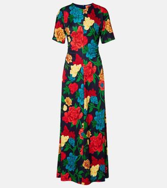 La DoubleJ Angelica floral maxi dress