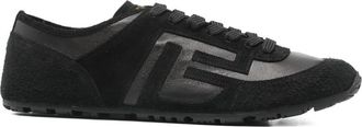 Balmain Black Logo Racer Sneakers