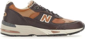 New Balance Heren, Sport, Bruin, Maat: 40 1/2 EU Leer