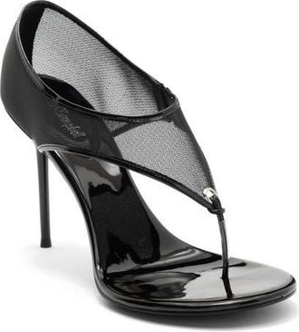 Jeffrey Campbell Rhianna Sandal in Black at Nordstrom, Size 7.5