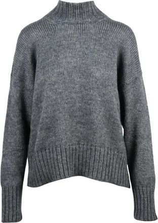 Alpha Studio Turtleneck Sweater - Dames - Coltruien - Grijs - M - Wol - Truien & Vesten