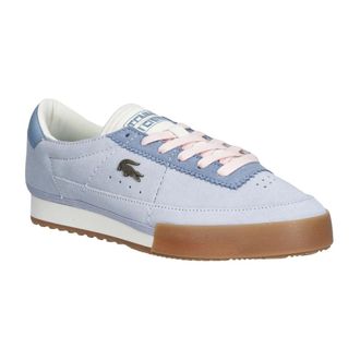 Lacoste Aura Suede Sneakers - Dames - Schoenen - Blauw - Maat: 42 EU Su&egrave;de
