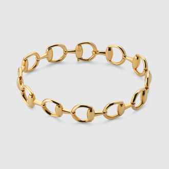 Gucci Horsebit 18k Bracelet, Yellow Gold, Yellow Gold
