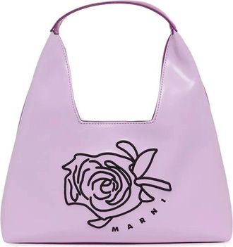 Marni Borsa Tote Diamond - - Bags - Donna - Viola - ONE SIZE