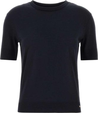 Herno Blue Crew Neck T-Shirt