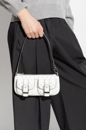 Michael Michael Kors Shoulder Bag Zoe, Womens, White