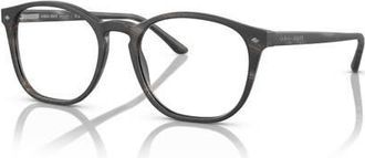 Giorgio Armani 50mm Phantos optical glasses in Dark Grey at Nordstrom