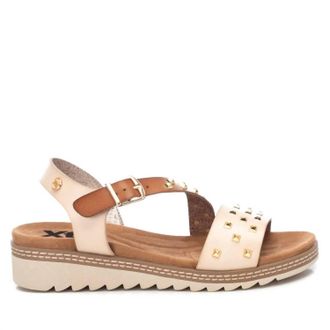 Xti Womens Wedge Sandals In Beige