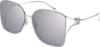 Gucci Violet Square Ladies Sunglasses GG1713SA 004 60
