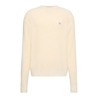 Calvin Klein Heren Wafel Crew Hals Trui (Calico)