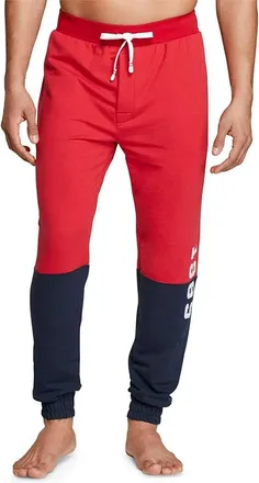 Tommy Hilfiger Color Block Fit Jogger In Mahogany