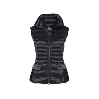 Marc Cain Gewatteerd gilet met dons - Dames - Jassen - Zwart - Maat: XS Zijde