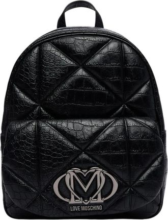 Love Moschino Backpacks - Dames - Rugzakken - Zwart - ONE Size - Tassen