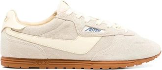 Autry Su&egrave;de Leren Sneakers voor Vrouwen - Dames - Sneakers - Grijs - 45 EU - Su&egrave;de - Schoenen