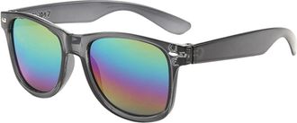 Generic Trendy Kids Studded Sunglasses Color Coated Sunglasses For Boys And Girls Sun Glasses For Children Women Bulk (Grey, One Size)