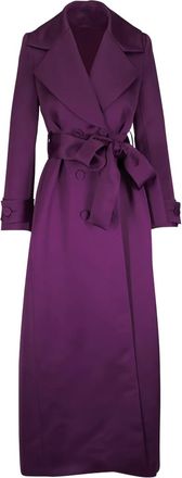 Carolina Herrera Trench con cintura - Viola
