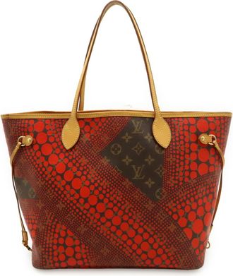Louis Vuitton Yayoi Kusama Rouge Monogram Tote Bag (Pre-Owned)