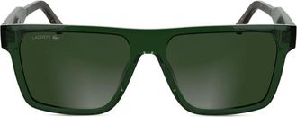 Lacoste Occhiali da sole con stampa - Verde