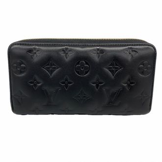 Louis Vuitton Noir Long Wallet (Bi-Fold) (Pre-Owned)