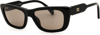 Miu Miu MU B12S 16K80Q Glossy Black/Dark Grey