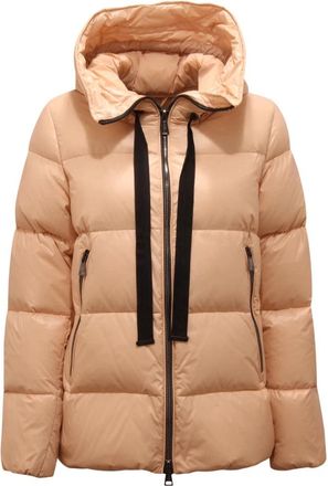 Emma & Gaia N5178 Piumino Label WO Down Jacket - Dames - Winterjassen - Wit - M - Jassen