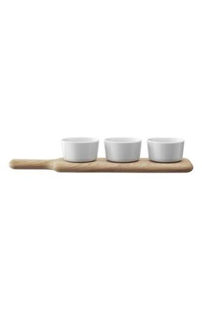 LSA Paddle Bowl Set in Ash/White at Nordstrom