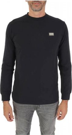 Karl Lagerfeld Heren, Tops, Blauw, Maat: XL Katoen