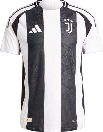 adidas Juventus 24/25 Home Authentic Football Asia Sizing White Black IT6056