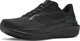 Saucony Echelon 10 Mens Running Shoes Triple Black 2 : 10.5 EE - Wide, Leather/Synthetic