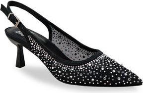 Chase + Chloe by Intouch Footwear Pointed Toe Slingback Pump in Black at Nordstrom Rack, Size 8.5