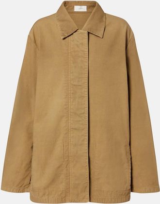 The Row Baeza cotton jacket