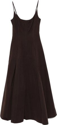 Staud Jill Panneled Flared Dress
