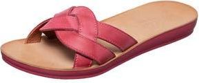 Antelope Alta Woven Leather Slide Sandal in Pink at Nordstrom Rack, Size 10Us / 41Eu
