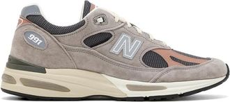 New Balance 991v2 Perforated Panelled Sneakers