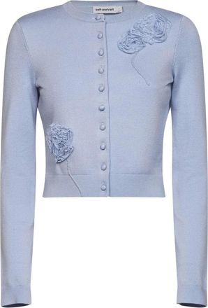 Self Portrait Donna, Maglie, Blu, S, new