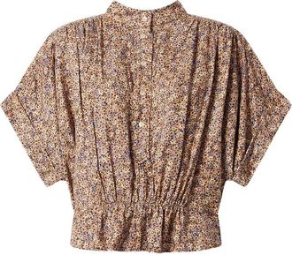 Isabel Marant Azaleen-Blumenoberteil