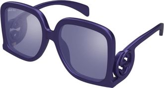 Gucci Ladies Black Square Sunglasses GG1326S 006